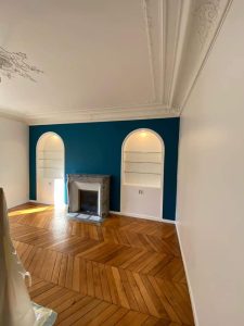 Rénovation chambre appartement Paris